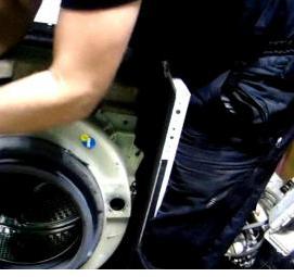 ремонт двери стиральной машины - вариант 1