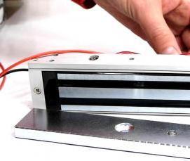 ремонт электромагнитного замка - вариант 2