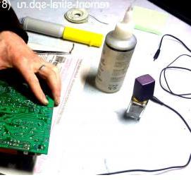 ремонт электронной платы стиральной машины - модель 1