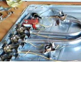 ремонт электроподжига газовой плиты - тип 3