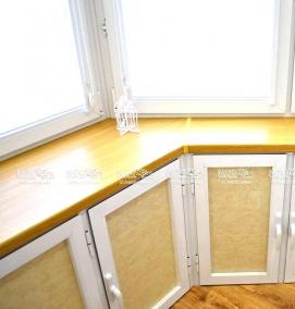 ремонт и утепление балконов под ключ - модель 2