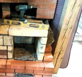 ремонт кирпичной печи - тип 3