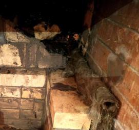 ремонт кирпичной печи - тип 2