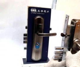 ремонт китайского замка металлической двери - тип 4