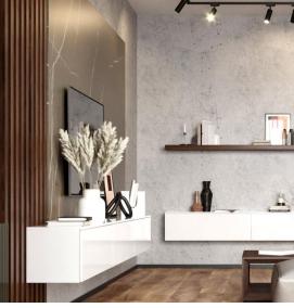 ремонт комнаты под ключ с мебелью - тип 3