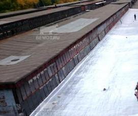 ремонт кровли цеха - вариант 4