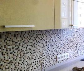 ремонт кухни под ключ с материалами - вариант 4