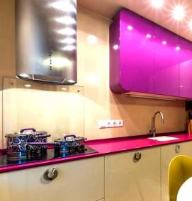 ремонт кухни под ключ с мебелью - тип 1