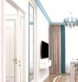 ремонт квартиры 44 кв м - тип 3