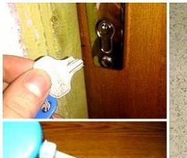 ремонт личинки замка - тип 1