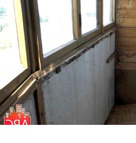 ремонт лоджии под ключ - вариант 3