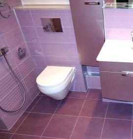 ремонт маленькой ванной под ключ - тип 2