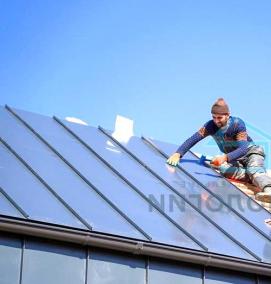 ремонт металлической кровли - вариант 4