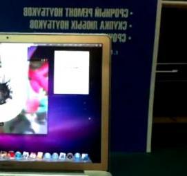 ремонт монитора ноутбука - тип 3