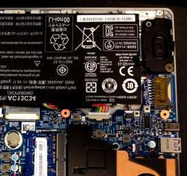 ремонт монитора ноутбука - тип 2