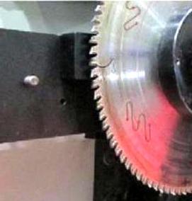 ремонт напаек дисковых пил - тип 1