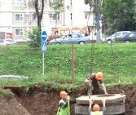 ремонт наружных сетей канализации - тип 2