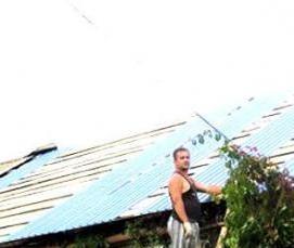 ремонт оцинкованной кровли - тип 4