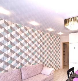 ремонт однокомнатной под ключ - вариант 1