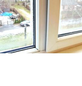 ремонт пластикового подоконника - тип 2