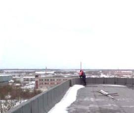 ремонт плоской кровли - вариант 4