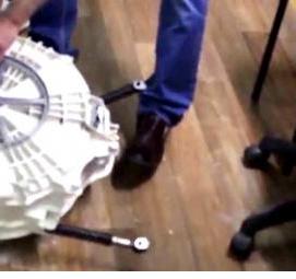 ремонт подшипника стиральной машины - модель 1