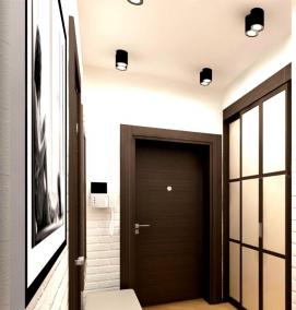 ремонт прихожей в квартире - тип 1