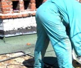 ремонт протекающей кровли - вариант 3