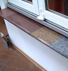 ремонт пвх подоконников - модель 4