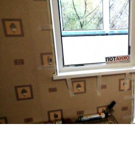 ремонт пвх подоконников - модель 2