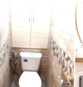 ремонт раздельного санузла под ключ - тип 3