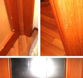 ремонт раздвижных дверей - модель 1