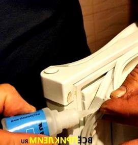 ремонт резинки на холодильнике - модель 1