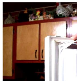 ремонт резинки на холодильнике - модель 4