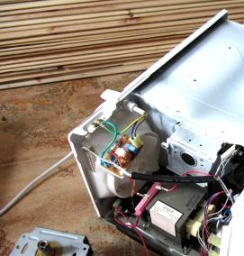 ремонт шкафа микроволновки - тип 1