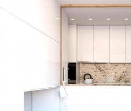 ремонт студии 20 кв м под ключ - модель 4