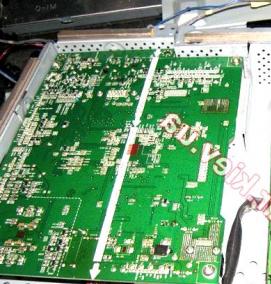 ремонт светодиодных мониторов - тип 1