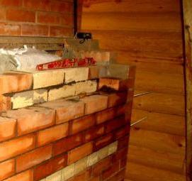 ремонт свода печи - тип 3