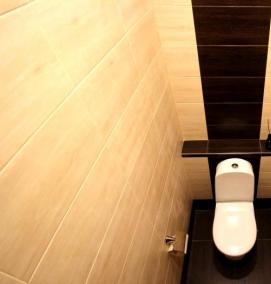 ремонт туалета под ключ панели пвх - модель 4