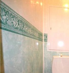 ремонт туалета под ключ панели пвх - модель 3