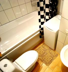 ремонт туалета в хрущевке под ключ - вариант 1