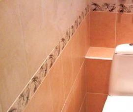 ремонт туалета в квартире под ключ - модель 1