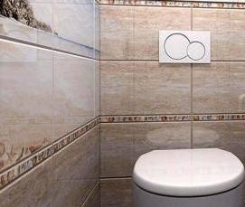 ремонт туалетной комнаты под ключ - тип 3