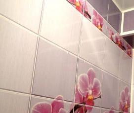 ремонт ванной комнаты панелями пвх под ключ - вариант 3