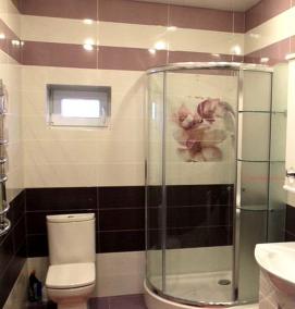 ремонт ванной под ключ с материалами - тип 4