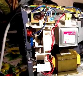 ремонт вентилятора микроволновки - модель 1