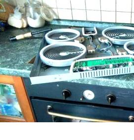 ремонт встроенной варочной панели - тип 4