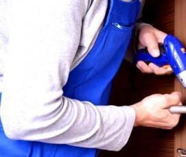 ремонт замков металлической двери - модель 1