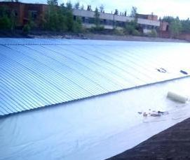 ремонт железобетонной кровли - вариант 2