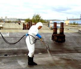 ремонт жидкой кровли - вариант 4